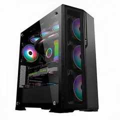 TEROS - Case Gamer TE1175N Mid Tower Negro USB 30 USB 20 Audio