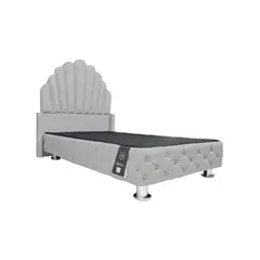 BARAKA HOME - Dormitorio Abanico 2 Plz - Gris Claro