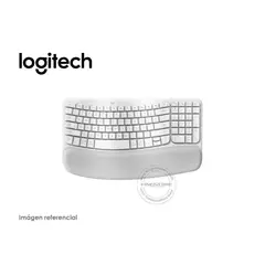LOGITECH - Teclado Ergo Wave Wireless Bolt BT Blanco