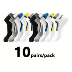 GENERICO - Medias Tobilleras Regular Outfit 10 pares - Unisex