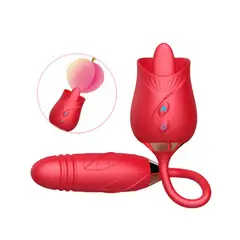 GENERICO - Consolador Dildo Vibrador Juguete Sexual 10 Modos de Succion