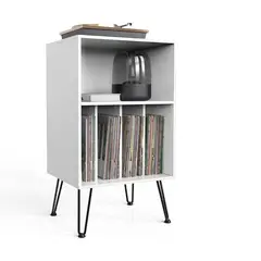 DIBA MUEBLES - Soporte para Tocadisco Amore Blanco