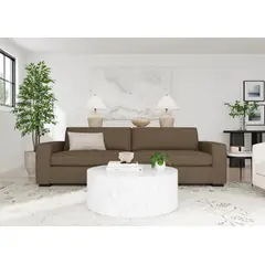 GENERICO - Sofa 2 Cuerpos Catania - Café