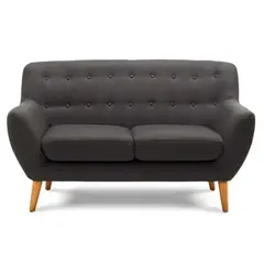 GENERICO - Sofa 2 cuerpos Phoenix - Gris Oscuro