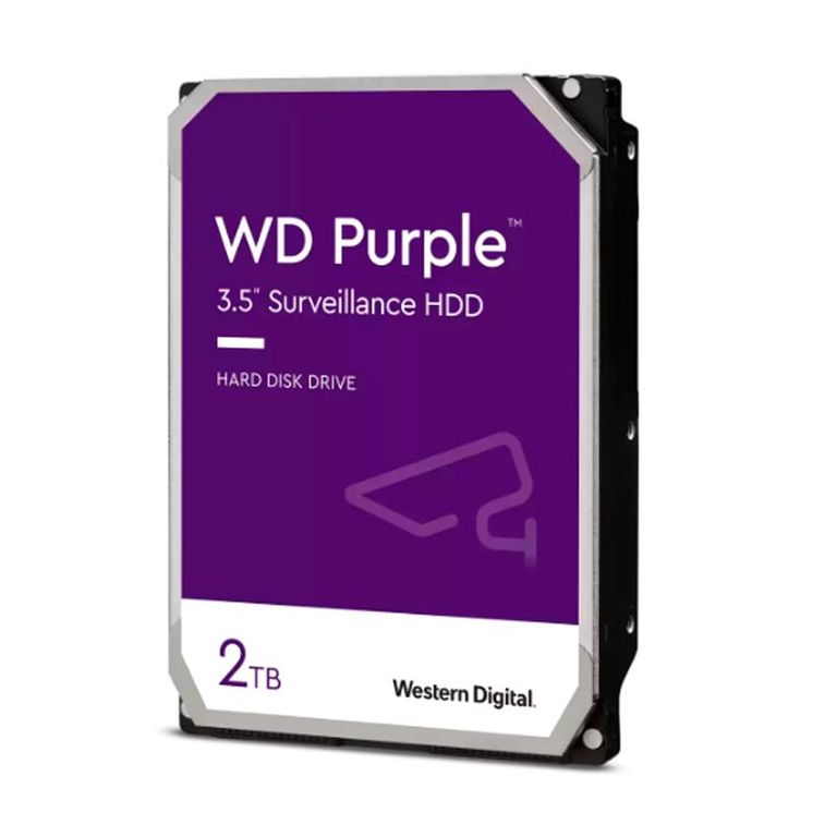 Disco duro WD Purple 2TB SATA 6.0 Gbs 64MB 5400 3.5