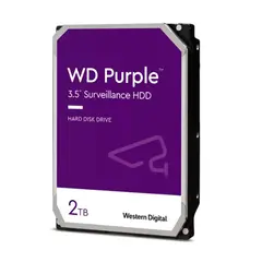 WESTERN DIGITAL - Disco duro WD Purple 2TB SATA 6.0 Gbs 64MB 5400 3.5