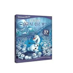 GENERICO - Libro Infantil Lecciones Diarias Frozen ¿Igual que yo + stickers