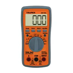 TRUPER - Multimetro profesional con RMS verdadero y auto rango COD 100361