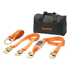 TRUPER - Kit contra caida con 3 incluye maleta