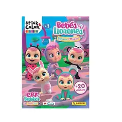 GENERICO - Libro Infantil Libro para colorear Bebes Llorones Stickers