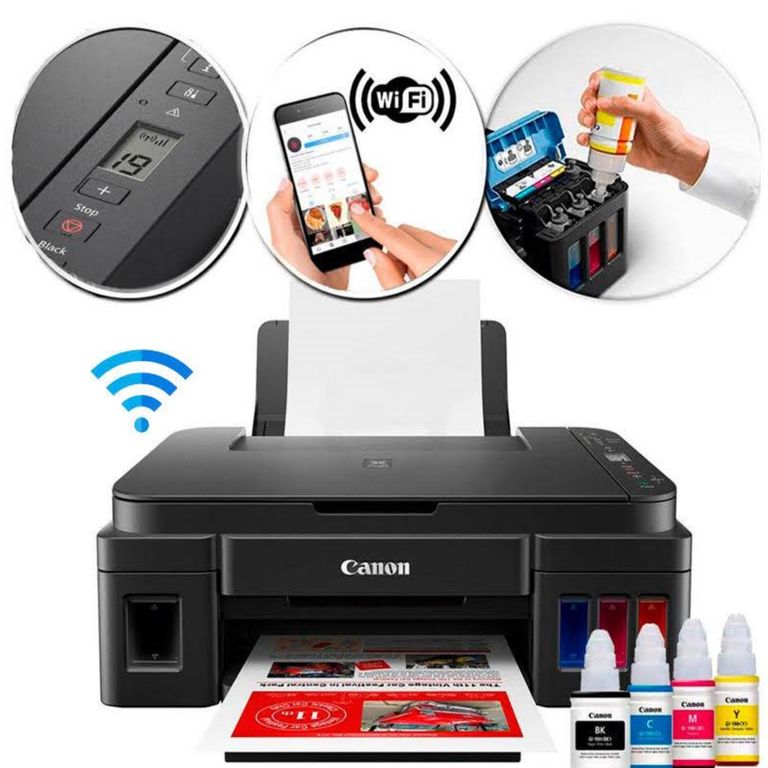 Impresora Multifuncional Wifi G3110 PIXMA