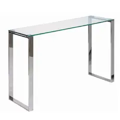 ALTO HOGAR - Consola Recibidor Isabelle Acero Inoxidable