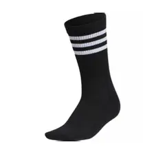 RYBIU IMPORT - Medias 3 Rayas Negras Hombre Pack 2