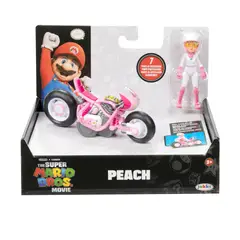 JAKKS PACIFIC - Super Mario Bros La Película - Mario Kart Peach Kart