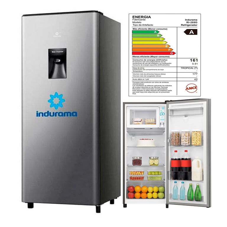 Refrigeradora RI-289D 177 Litros