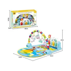 GENERICO - GIMNASIO PARA BEBE CON PIANO PARA PATEAR 3 EN 1
