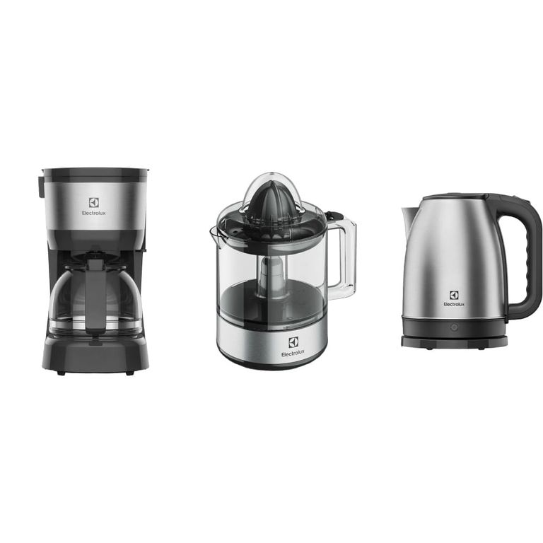 Combo Cafetera ECM10Exprimidor ECP10Hervidor EEK10