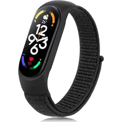 GENERICO - Correa Nylon Xiaomi Smart Band 7 - Negro