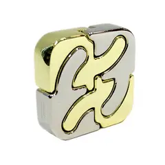 GENERICO - Puzzle Rompecabeza Metal L5 - Cast Square HANAYAMA