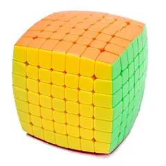 SHENGSHOU - Cubo 7x7 magnético MR M Stickerless