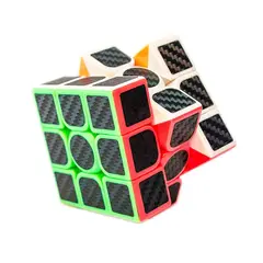 MOYU - Cubo 3x3 Meilong Fibra Carbono Negro