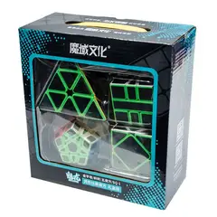 MOYU - Pack Wca Carbono Fondo Multicolor Con Stickers Fibra Carbono Negro