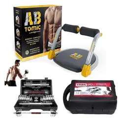 GENERICO - Banca Full Abdominales 6 En 1 AB Tomic+ Maleta de 20kg