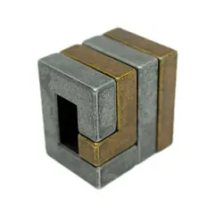 GENERICO - Puzzle Rompecabeza Metal L3 - Cast Coil HANAYAMA
