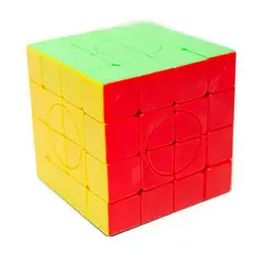 SHENGSHOU - Cubo 4x4 circular Stickerless SENGSO