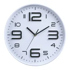 GENERICO - Reloj Big Number Blanco 30cm