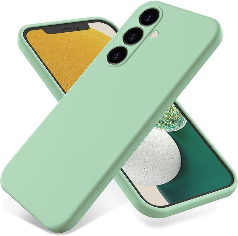 Case Silicona Para Samsung S24 - Verde agua