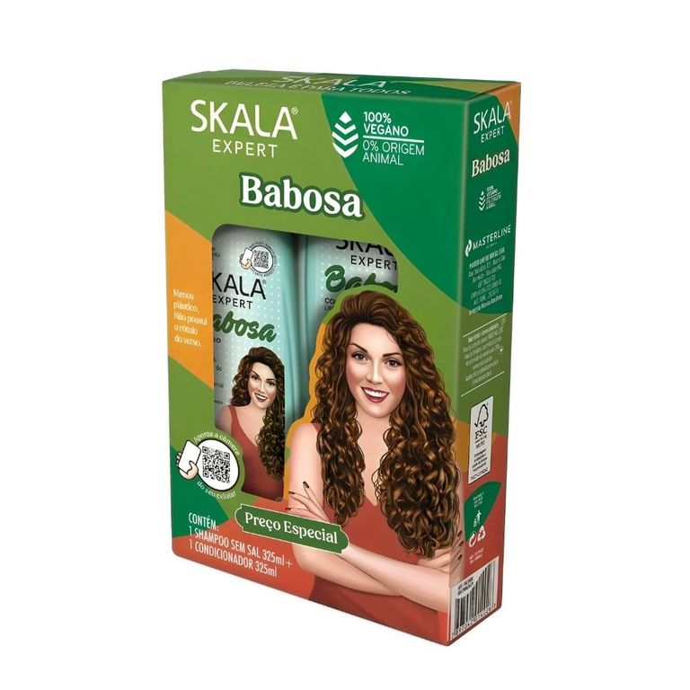 Shampoo Acondicionador Babosa Aloe Vera Expert 325ml Duo Pack