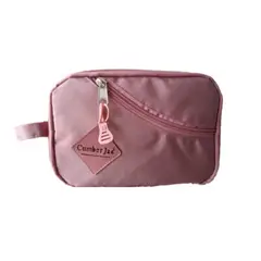 GENERICO - CARTUCHERA EDXPANDIBLE 3 COMPARTIMENTOS- PALO ROSA