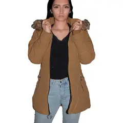 GENERICO - Casaca Parka Abrigo de Invierno para Mujer