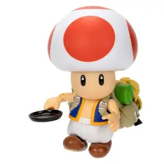 JAKKS PACIFIC - Super Mario Bros La Pelicula Toad con accesorio