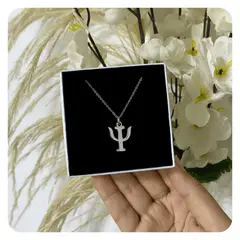 GENERICO - Collar Profesión Psicología Joya Regalo Plata