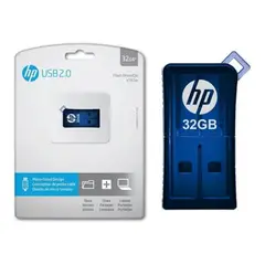 HP - MEMORIA USB 2.0 32GB V165W AZUL