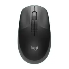 LOGITECH - Mouse Inalámbrico M190 Ergonómico Receptor USB Estable - BK