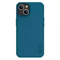 NILLKIN - Case Frosted Shield para iPhone 14 Plus - Funda Carcasa - Azul