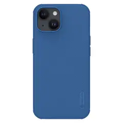 NILLKIN - Case Frosted Shield Magnetic para iPhone 15 - Funda - Azul