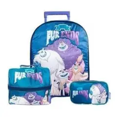 KIDDO - Set Mochila - Lonchera - Cartuchera Small Foot -