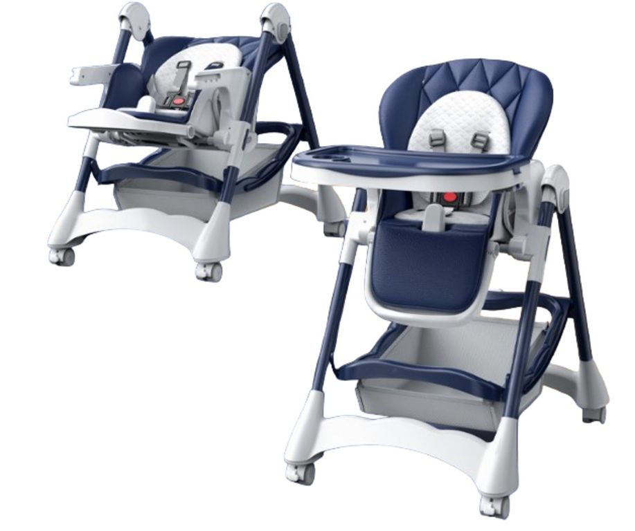 Silla De Comer Multifuncional Para Bebe Reclinable Plegable