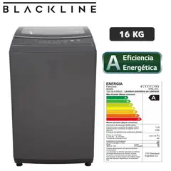 BLACKLINE - LAVADORA 16 KG CARGA SUPERIOR SPBL16TL GRIS