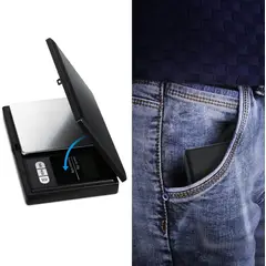 GENERICO - Balanza digital 0.1 a 500 gr balanza gramera