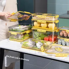 GENERICO - 1 TAPER Organizador de refrigerador ahorrador nevera