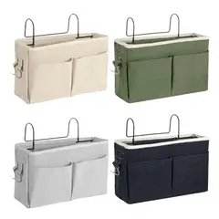 HYGGE - Cesta de Almacenamiento Colgante de Tela con Bolsillos