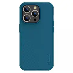NILLKIN - Case Frosted Shield para iPhone 14 Pro Max - Funda - Azul