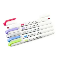 ZEBRA - Set 5 marcadores Mildliner Cool