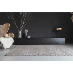 TU MESITA - Mesa para Tv Moderna Paris 2 cajones 3 puertas color Negro