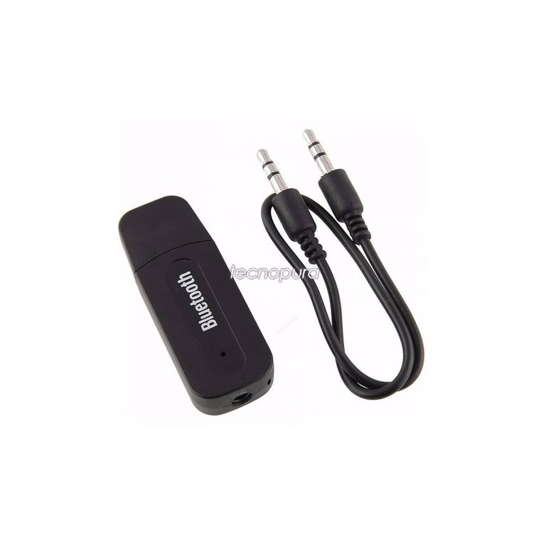 Adaptador Receptor De Audio USB BT Bluetooth Audio Stereo - Negro